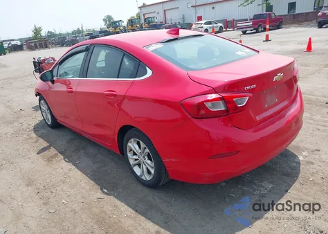 2019 Chevrolet Cruze Lt from USA, damaged, VIN 1G1BE5SM0K7142651